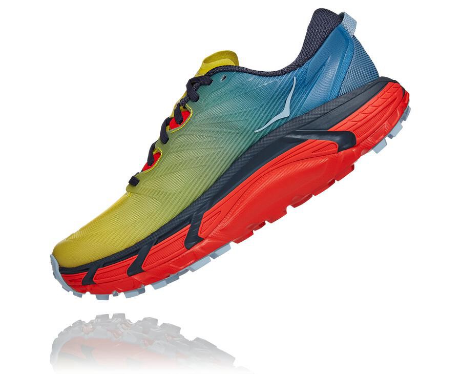 Tenis Hoka One One Trail Hombre Azules - Mafate Speed 3 - MVEW93724